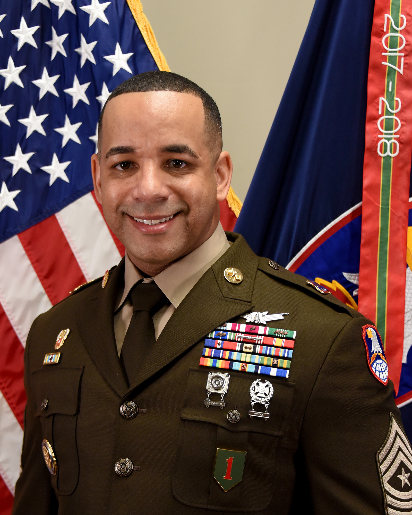 SGM Lonnie Dunbar, senior enlisted leader, Space and Missile Defense Center of Excellence