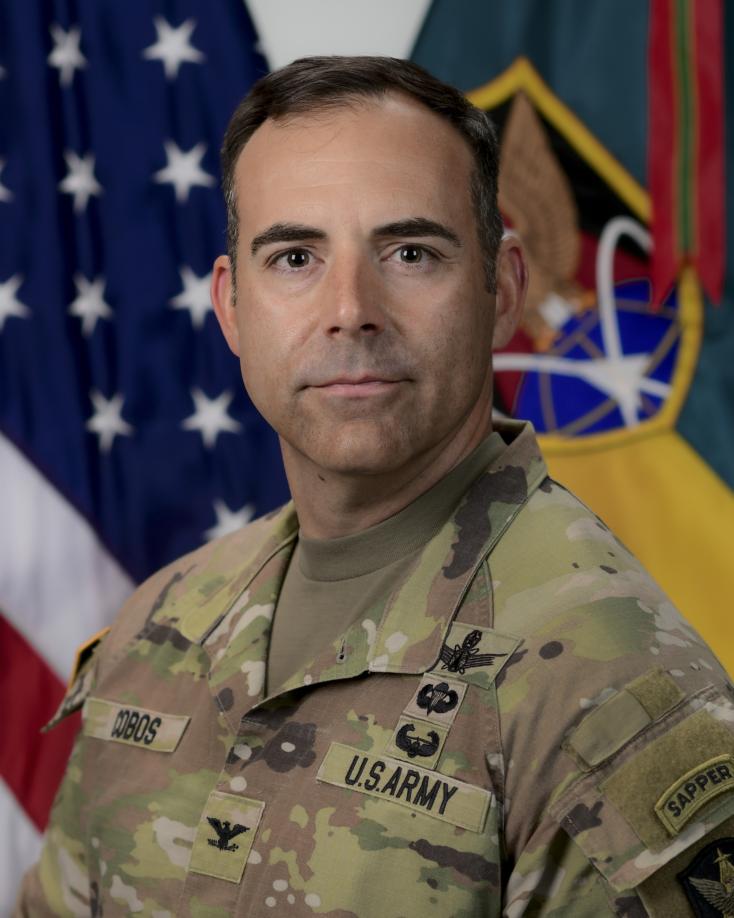 Col. Mark Cobos, 1st Space Brigade commander